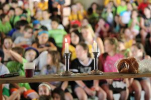 Photo of shabbat, part of the jewish values instilled at the JCC Camps at Medford